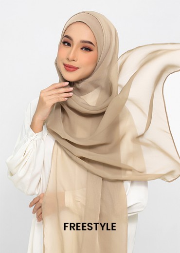 Free Style Neutral Beige Crinkled