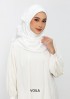 Jacquard Monogram White