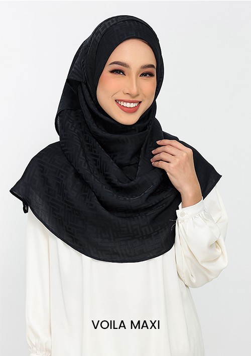 Jacquard Monogram Black