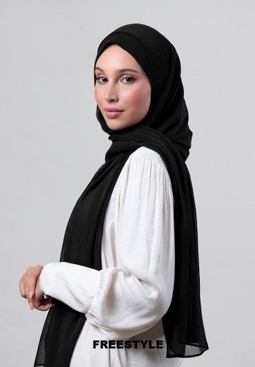 Free Style Black  New Crinkled
